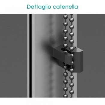 Zanzariera verticale con catenella su misura | Scorrimento regolabile