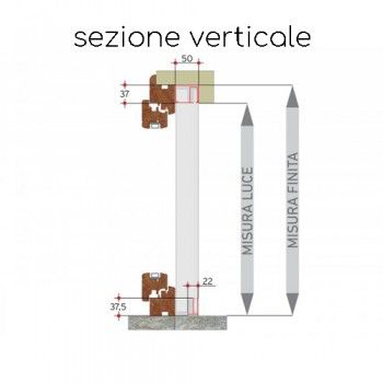 Zanzariera a Scomparsa Totale Laterale da Incasso – Su Misura per Porte Finestre