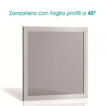 Zanzariera Fissa Magnetica su Misura per Finestre – Facile da Montare